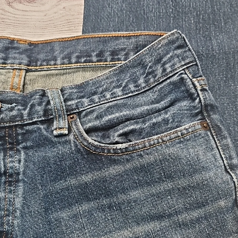 Hollister 32x30 Men's Blue Straight Jeans